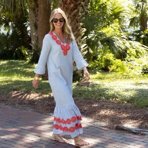 LOVE! NWT Sail To Sable Cameran Wimberly Collab Catie Maxi Sz Medium 8 10
